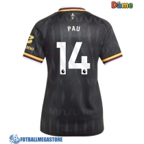Fotballdrakt Dame Aston Villa Pau Torres #14 Bortedrakt 2026-27 Kortermet
